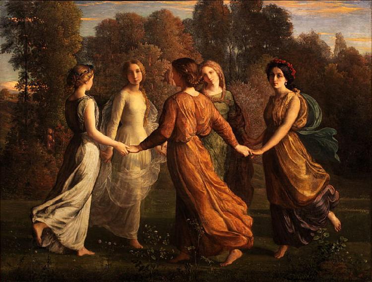 Louis Janmot Poem of the Soul oil painting picture